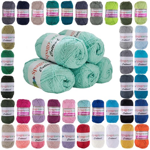 500g strickgarn cottonel uni - cottonel,