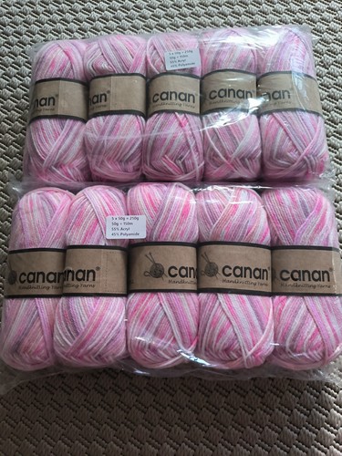 Wolle rosa 500g farbverlauf - 500g,