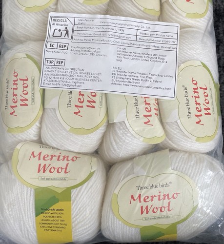 Strickwolle wollpaket 500g - strickwolle,