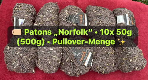 Wollpaket patons norfolk 500g - wollpaket,