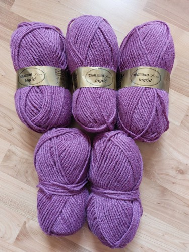 Wolle paket lila 500g - lila,