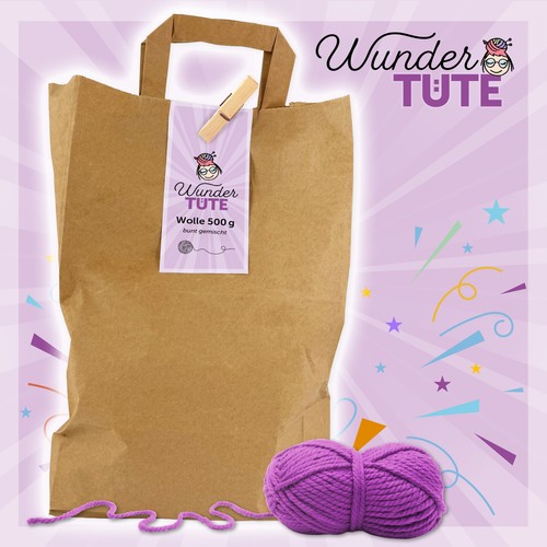 Frida wundertüte 500g wolle - wundertüte,