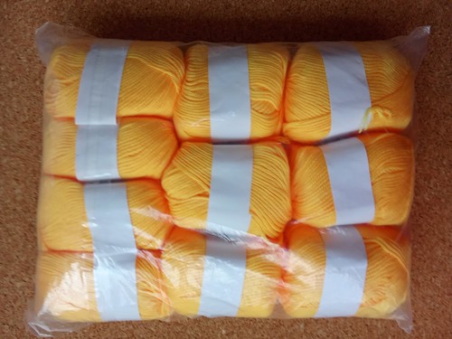 500g kaschmir seide - kaschmir/seide, gelb